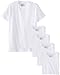 Hanes Ultimate Men's 5-Pack Tagless ComfortSoft Crewneck T-Shirt, White, X-Large