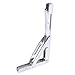 Amarine Made 12 Inch Long Release Arm Heavy Duty Polished 304 Stainless Steel Folding Shelf Bench Table Folding Shelf or Bracket, Max Load: 550lb/250kg, Long Release Arm (2 Pcs)