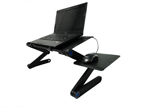 Mesa Multifunción Portátil Tabla Mesa Soporte con Base de refrigeración para portatils de 17\