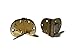 Brass Butler Tray Hinges | 90 and 180 Degree Stop | Pack of 2 | Folding Table, Roll Top Desk with a Drop Front Drawer Furniture Hardware | UA-225-HPL