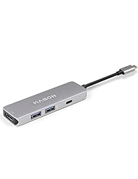 USB C al adaptador de HDMI, USB 3.1 Tipo C (Thunderbolt 3 Compatible) a HDMI adaptador 4 K con pass through de potencia para Galaxy Note 8 S8 S8 Plus, MacBook, 2017 iMac de 2016 2017
