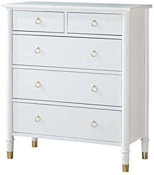 Amazon Com Comfort Pointe Jillian Five Drawer Chest Kitchen Dining
