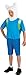 Adventure Time Child's Finn Costume, Medium
