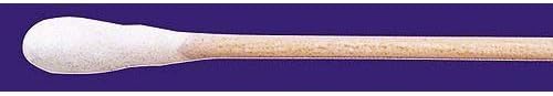 876Wc 6inch Lint-Free Cotton Swabs, Pkg/1000