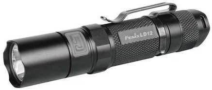 Tactical Mini Flashlight, LED, Black