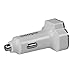 Car Charger 4 Port USB 5.2A Smart Intelligent for Apple Android Devices iPhone 7 Plus 6s Samsung White )