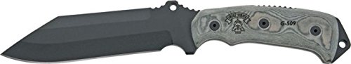Tops knives sj626 smoke jumper fixed blade knife with b…