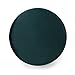 Christopher Knight Home Jaewon Studded Velvet Ottoman, Teal / Black