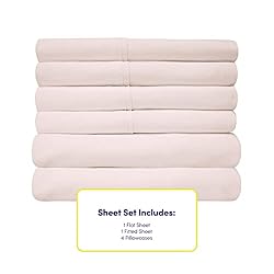 Cal King Size Bed Sheets - 6 Piece 1500 Supreme