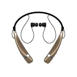 LG Electronics Tone Pro HBS-760 Bluetooth Wireless Stereo Headset -Gold (Certified Refurbished)