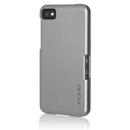 Incipio BB-1005 Feather Case Shine for BlackBerry Z10 - 1 Pack - Retail Packaging - Silver