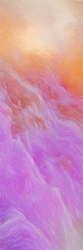 NAVA Yoga "Floral Tsunami" Yoga Towel-72"x24" Soft Microfiber, Non Slip When Wet, Ultra Absorbent, Perfect for Hot Yoga