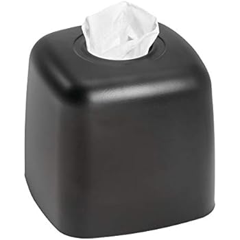 Idesign Olivia Metal Facial Tissue Box Cover Vintage Bathroom Holder For Bathroom Vanity Countertops Matte Black #vintage #countertops Idesign Olivia Metal Facial Tissue Box Cover Vintage Bathroom Holder For Bathroom Vanity Countertops Matte Black