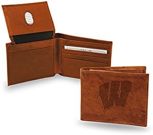 NCAA Embossed Billfold Wallet NCAA Team: University of Wisconsin Badgers