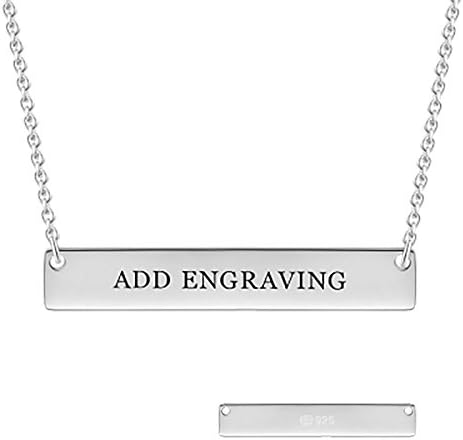 Laofu Personalized Necklace Name Plate 