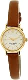 kate spade new york Women's 1YRU0867 Tiny Metro Analog Display Japanese Quartz Brown Watch