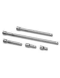 SK 40165 5 piezas, 2 pulgadas, 3 pulgadas, 12,7 cm), 25,4 cm) y 15-Inch 1/2-inch Drive Extension Set