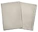 2 Light Gray Toddler Pillowcases - Envelope Style - for Pillows Sized 13x18 and 14x19-100% Cotton with Percale Weave - Machine Washable - 2 Pack