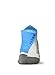 Thirty48 - Ru Cushioned Running Socks Series, with CoolMax Fabric Keeps Feet Cool and Dry , 3 Pack Blue/Gray , Small