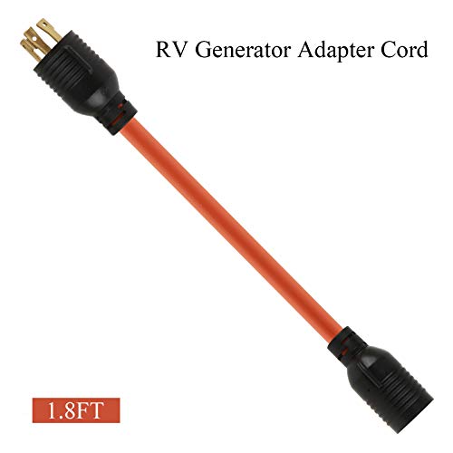 Generator Plug 30 Amp 4 Prong to 3 Prong Adapter, L530P Generator