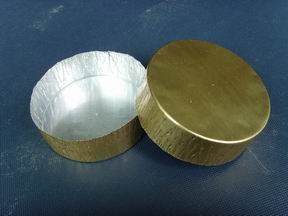 KEISEN 2 3/5" mini Disposable Aluminum Foil Cups 55ml 2oz 125/PK (Gold) Muffin Cupcake Baking Bake Utility Ramekin Cup