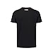 Scuderia Ferrari Men's Black Classic T-Shirt With Large Scudetto Print On Chest