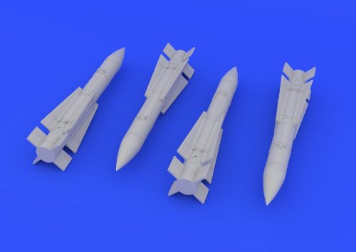 EDU672031 1:72 Eduard Brassin AIM-54C Phoenix Missile Set (4 pcs) MODEL KIT ACCESSORY