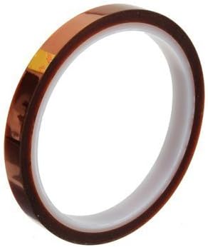 Koptan Gold Polyester Tape Heat Resistant Tape Sublimation 3D Printer (10mm x 33 Metres)