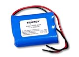 Tenergy Li-Ion 18650 11.1V 2200mAh Rechargeable Battery Pack with PCB Protection