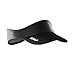2XU Run Visor, Black/Black, One Size