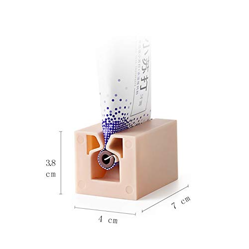 Anpay Toothpaste Squeezer, Manual Rolling Tube, Winder Toothpaste Seat