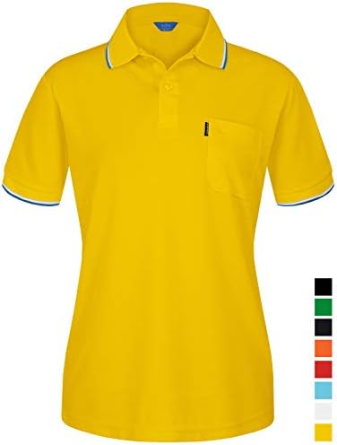 EZEN Women's & Ladies Light & Cool Sporty Short Sleeve Polo Shirts