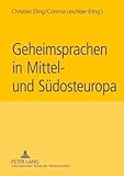 Geheimsprachen in Mittel- und Südosteuropa, , 3631599439