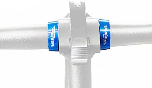 Aluminium Anodized Locking Retaining Ring for Headtude Handlebar of Folding Bicycle Bike Blue