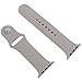 For Apple Watch Band,Goodidus Soft Silicone Fitness Replacement Sport Band for Apple Watch L Size(Dark grey 42MM)
