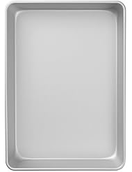 Wilton Performance Pans Aluminum Quarter Sheet Cake Pan, Durable Aluminum Heats Evenly and Holds its Shape Use After Use, 9 x 13-Inch