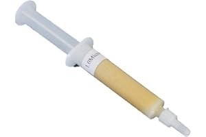 TEMO 1.0 Micron 15,000 Grit 5 Gram Diamond Lapping Paste Polishing Compound Syringe Mirror Finish for Jewelry, Metal, Ring, Gemstone, Glass, Coin