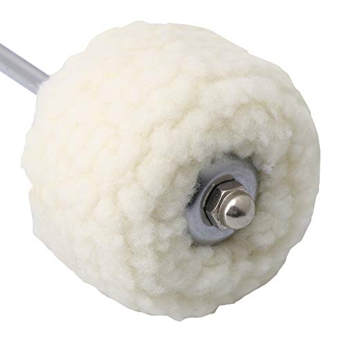 1pcs Felt Bass Drum Beater Beater Bass Drum Pedal Felt Beater Head