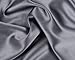 MDS 10 PCS Satin Table Runners 12 x 108 Inch Charmeuse Sateen Silk Table Runner for Indoor Outdoor Wedding Reception Birthday Graduation Party Event Banquet Dining Table Decoration - Silver Gray