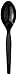 Georgia-Pacific TM517 Dixie Medium-Weight Polystyrene Plastic Teaspoon, 5.88