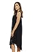 Riviera Sun 21660-BLK-1X Dress/Dresses for Women Black