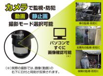 superlight 録画機能付きセンサーライト