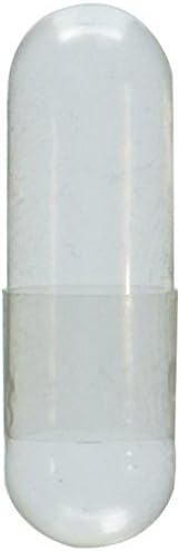 10,000 Empty Clear 0 size Gelatin Capsules - 2 bags of 5000 by Wonder Laboratories