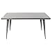 WOYBR Metal Material Austin Dining Table, Silver