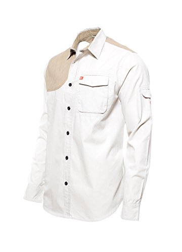 American Outdoorsman The Shooting Shirt (Right-Handed) (XX Large, Ecru)