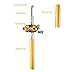 O3D Mini Portable Pocket-Size Pen-Shape Alloy Material Fishing Rods Portable Pocket Pen Shape Aluminum Alloy Fishing Rod Pole Reel