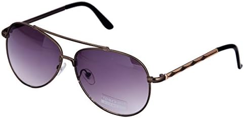 Ricardo Classic Gradient Aviator Women's Sunglasses - (DO11 | 52 mm | Grey Lens)