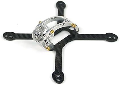 Thriverline Flyegg 130mm FPV Drone Frame Micro Carbon Fiber Frame Support 1103 1104 Brushless Motors for Micro FPV Racing Drone (130mm)
