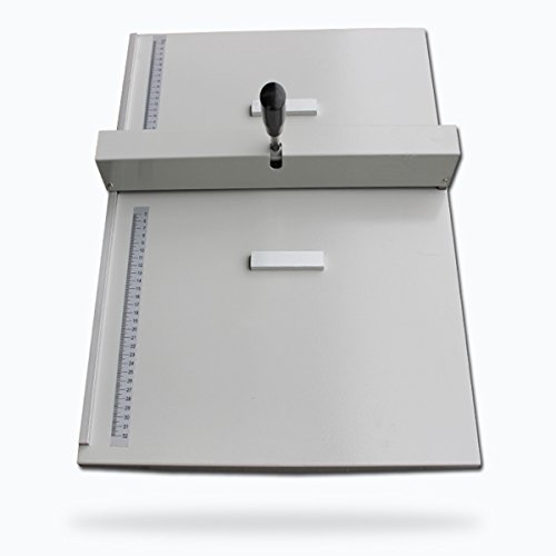 14Inch Manual Creasing Machine Scoring Paper Creasing Machine Desktop Paper Card Creaser Scorer with 2 Magnetic Blocks - Thumbnail 3