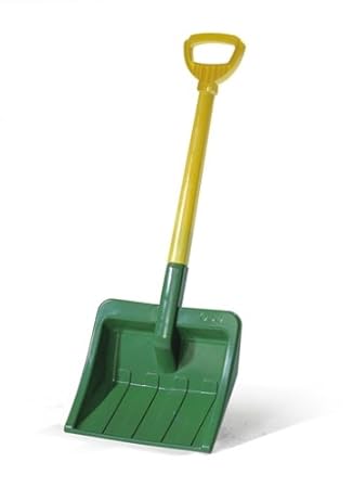 RollyToys rollyShovel (Farbe grün/gelb, Kunststoffschaufel, Kinderschaufel zweiteilig) 379491